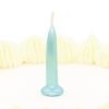 Pearl Blue Bullet Candle