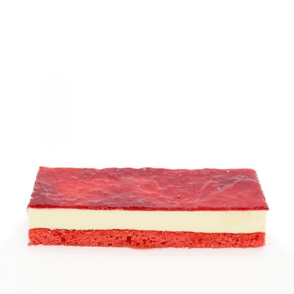 Brunetti Raspberry Slice Cake - Side