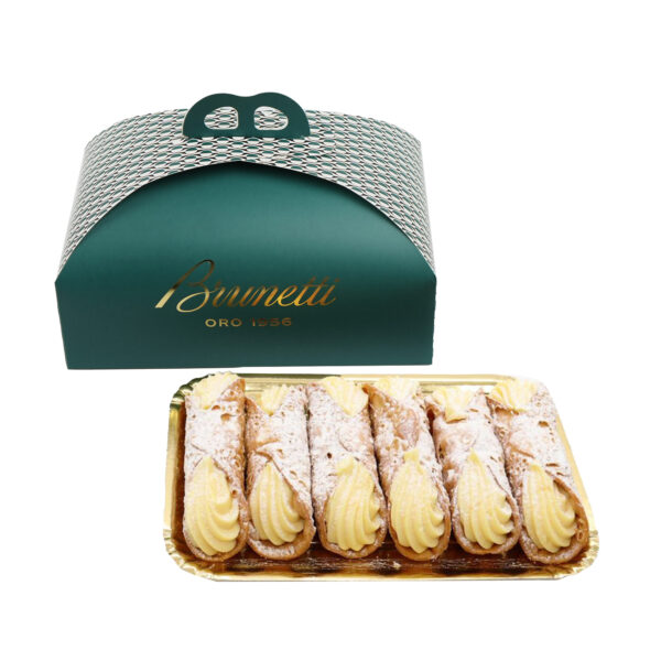 Cannoli Large Vanilla Pack of 6