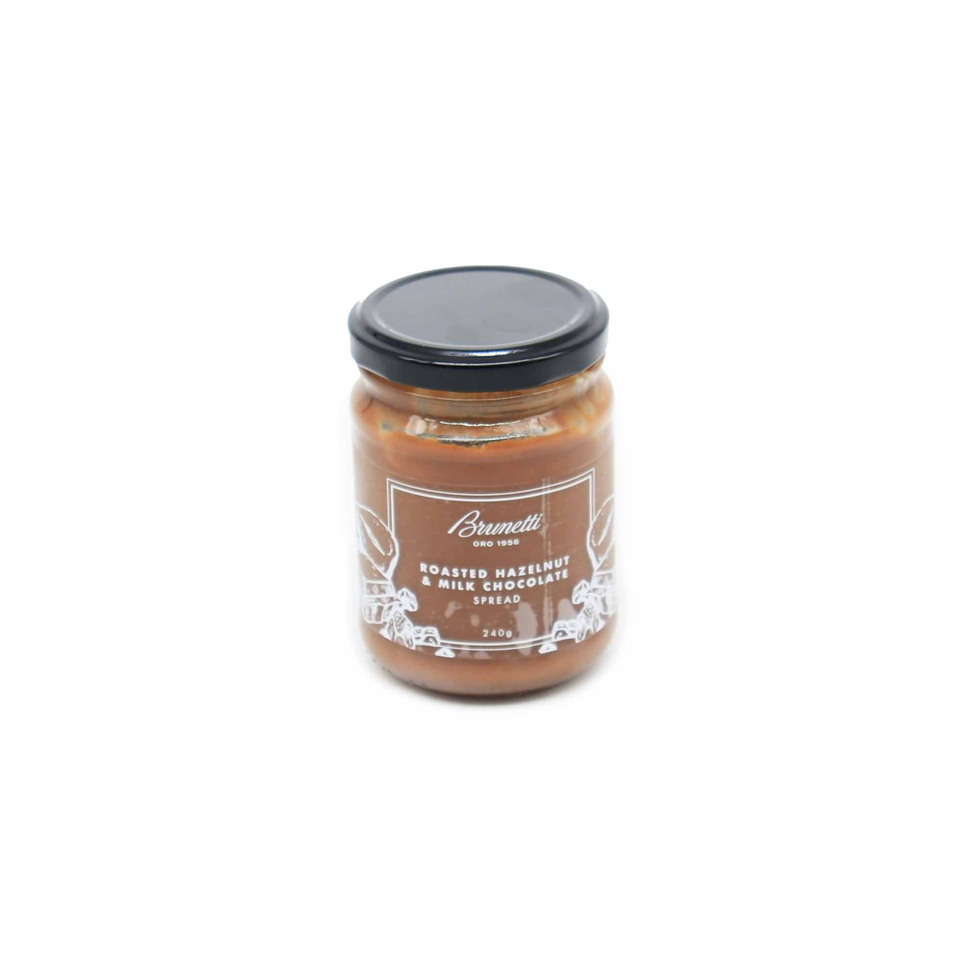 Roasted Hazelnut and Milk Chocolate Spread - Brunetti Oro