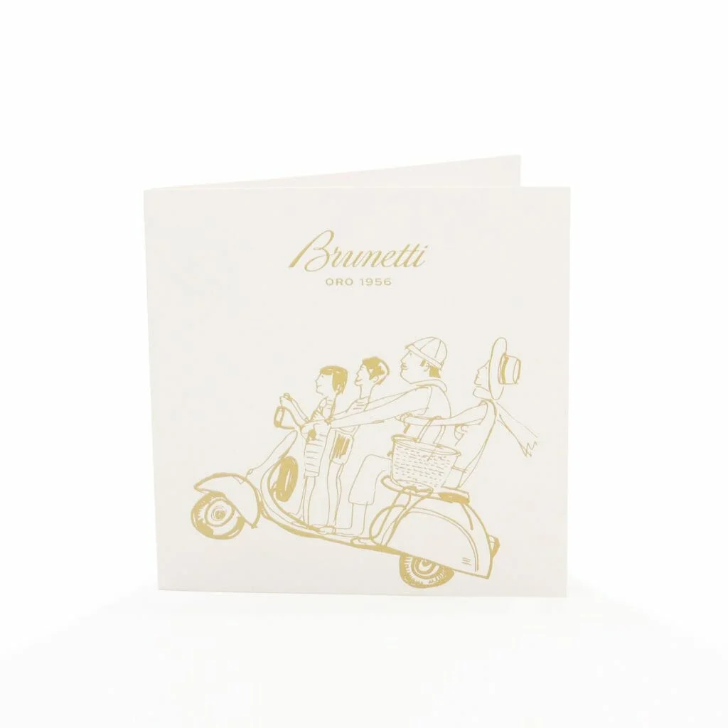 Brunetti Greeting Cards_Vespa Family