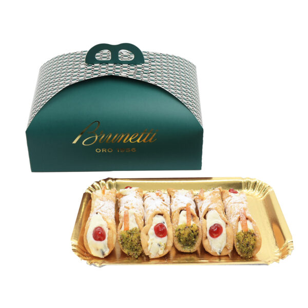 Cannoli Large Sicilian Ricotta Pack of 6