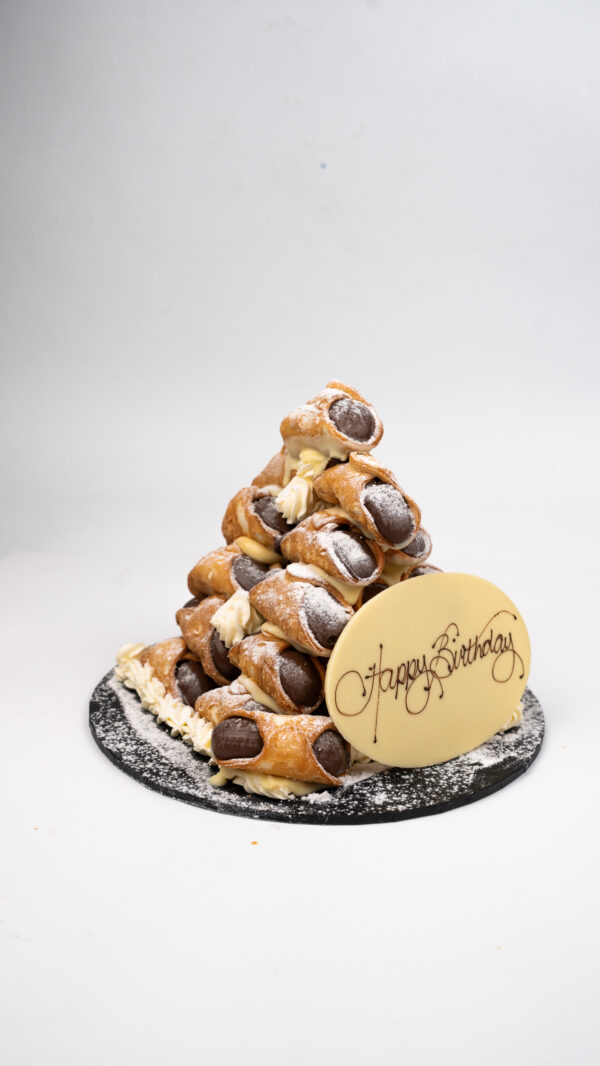 Chocolate Cannoli Tower - Image 3