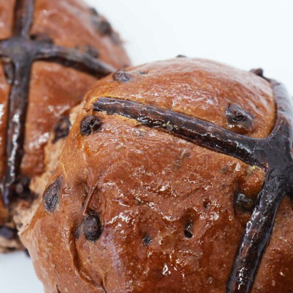 nutella hot cross buns