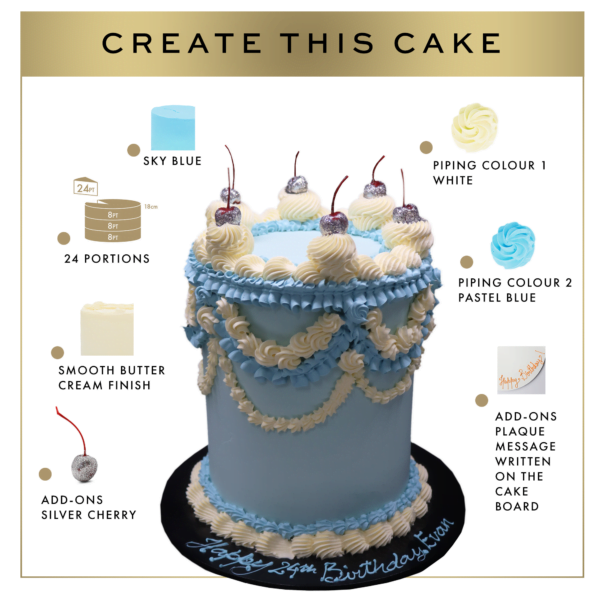 Vintage Cake - We Create Delicious Memories - Oakmont Bakery