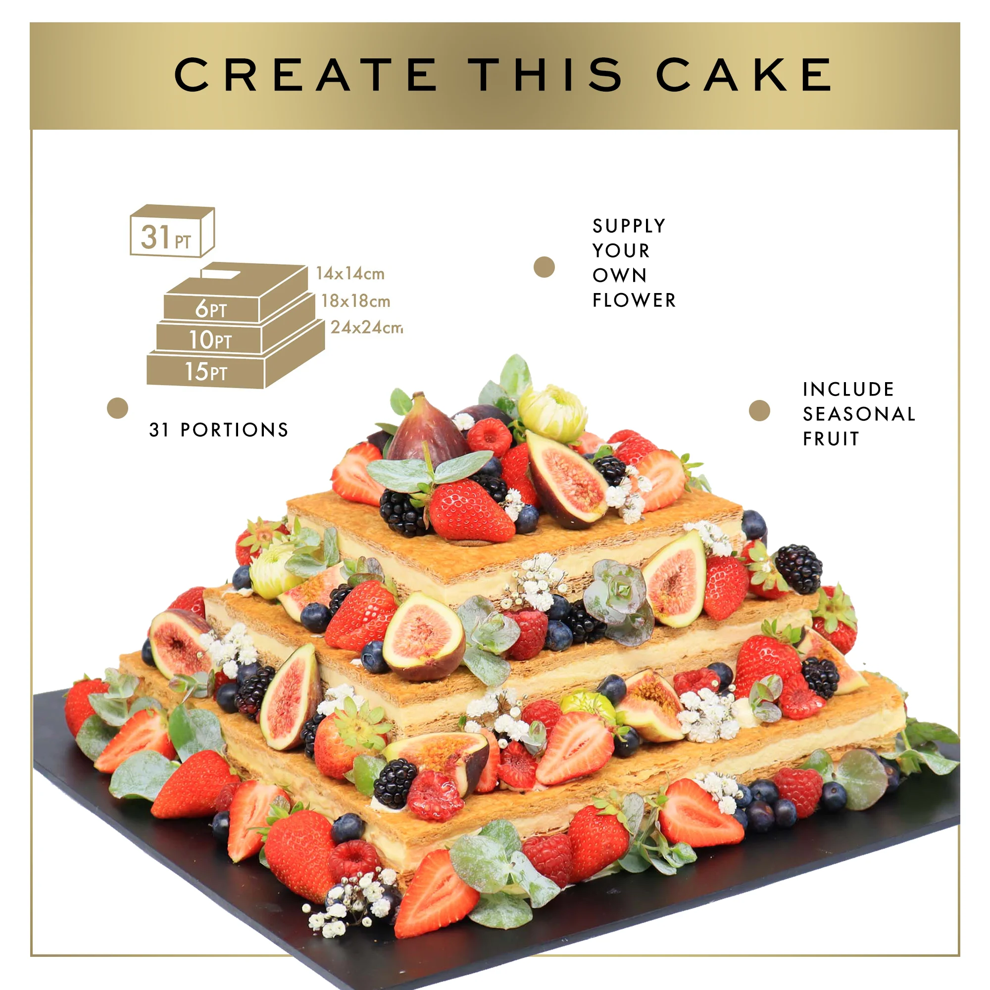 Create this Millefoglie.