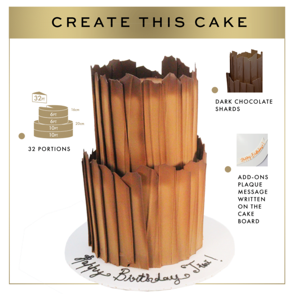 A chocolate Scultura with instructions on how to make it.