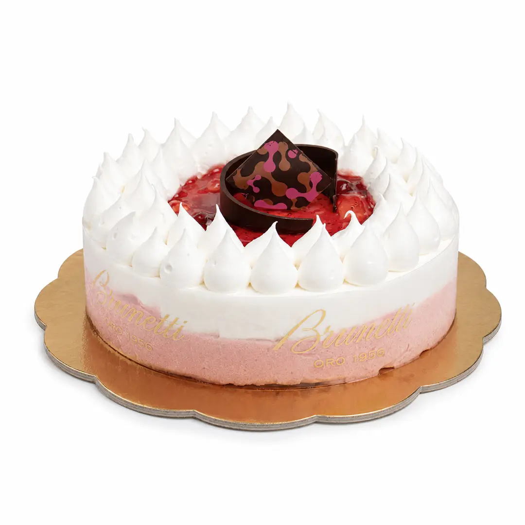 Vegan Fragola al Limone Gelato Cake